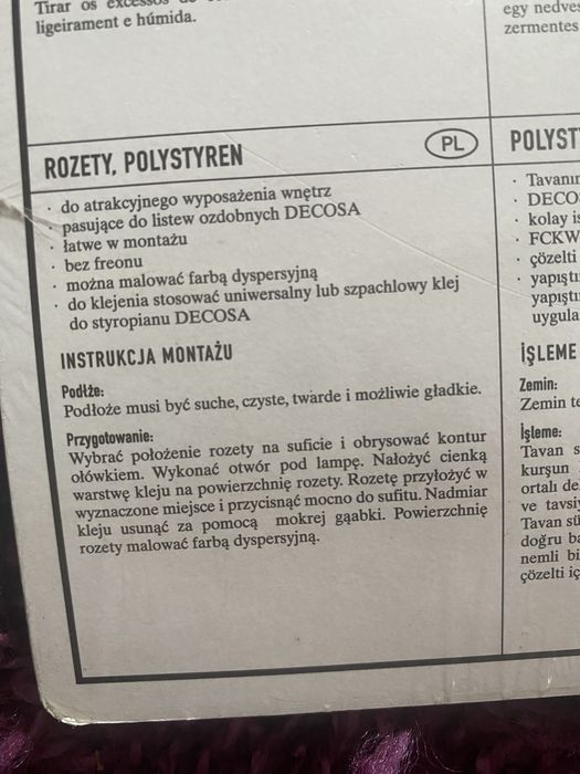 Rozeta  Decosa 22 cm 2 szt