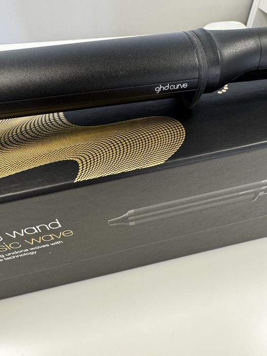 Prancha placa chapinha caracóis ondas Ghd curve wand classic wave