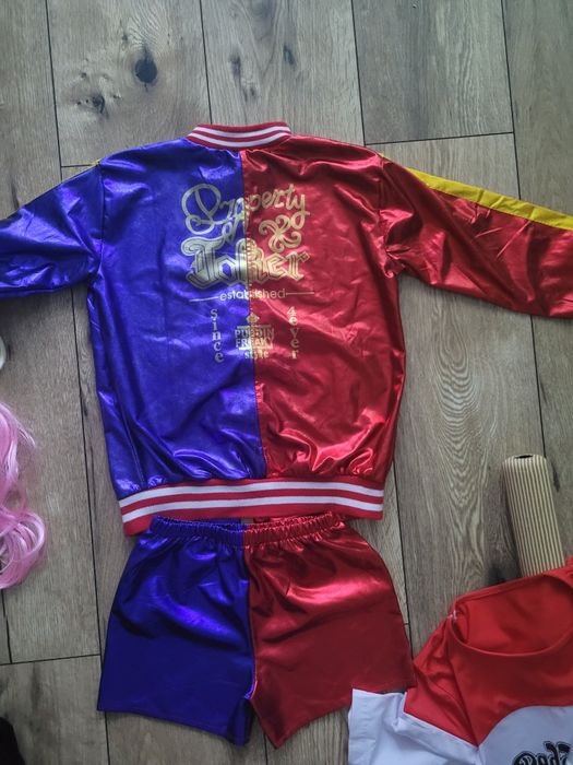 Strój przebranie  HARLEY QUEEN rozmiar 134