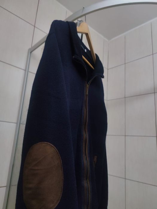 sweter sweterek Marjocri M bluza hoodie kangurka longsleeve materiałow