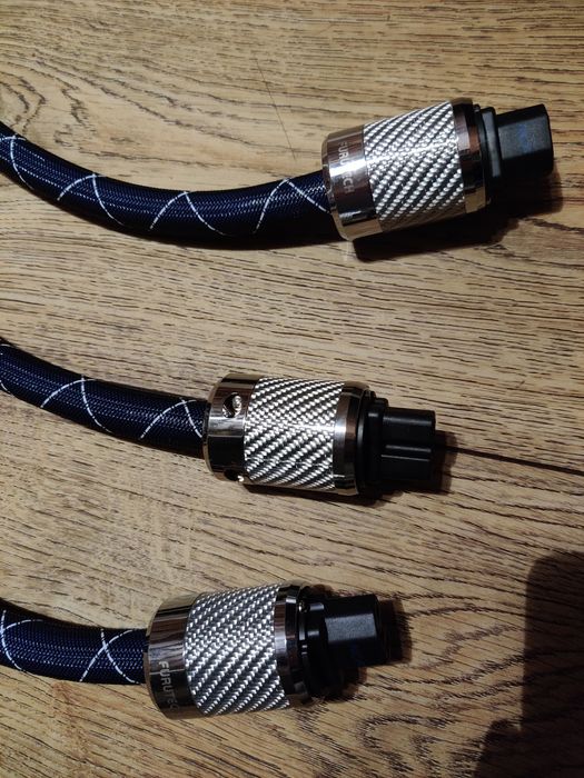 Kable furutech flux 50 wtyk schuko audio wzmacniacz odtwarzacz CD HIFI