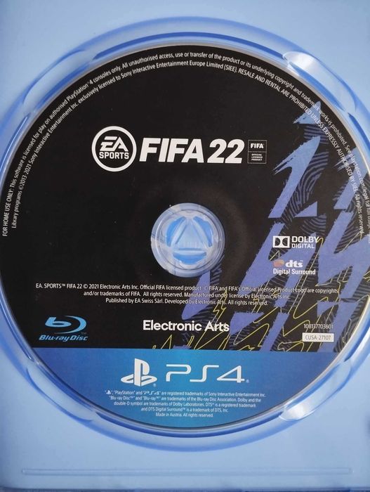 Gra Fifa 22 Polska Wersja PS4/PS5 Playstation