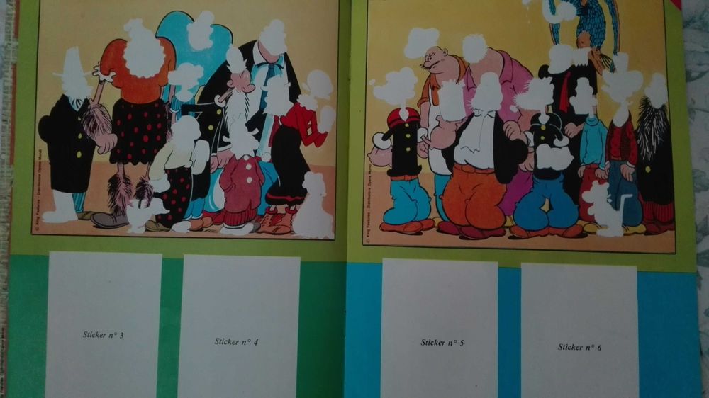 Caderneta Popeye - Braccio di Ferro