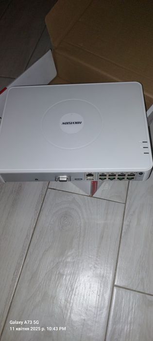 IP відеореєстратор Hikvision DS-7108NI-Q1/8P без БЖ