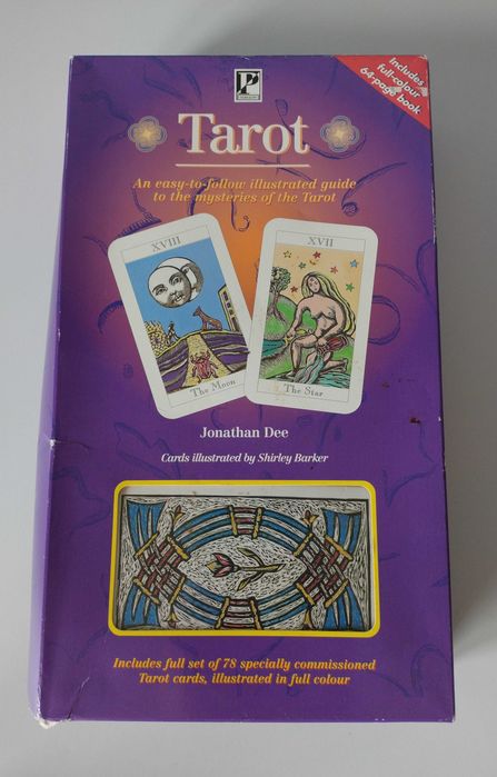 Tarot Book and Cards Jonathan Dee English karty tarota + przewodnik