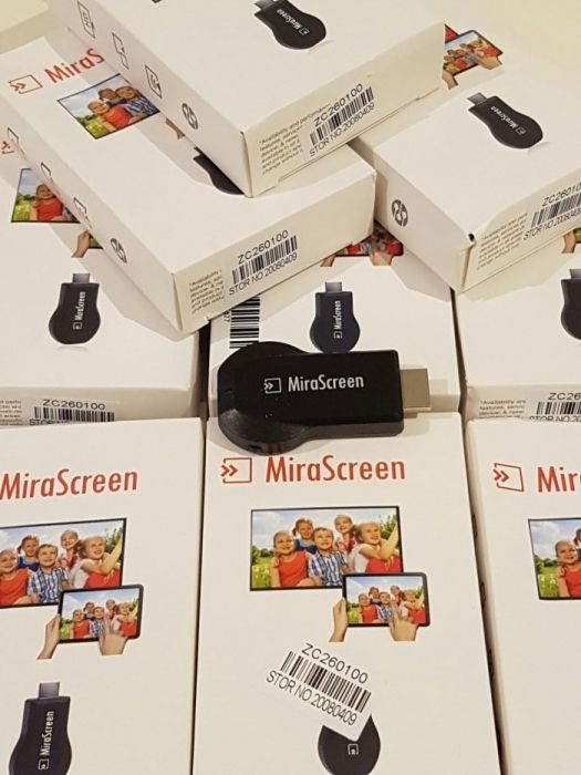 MiraScreen / Anycast / ChromeCast (youtube, facebook, netflix, mobdro)