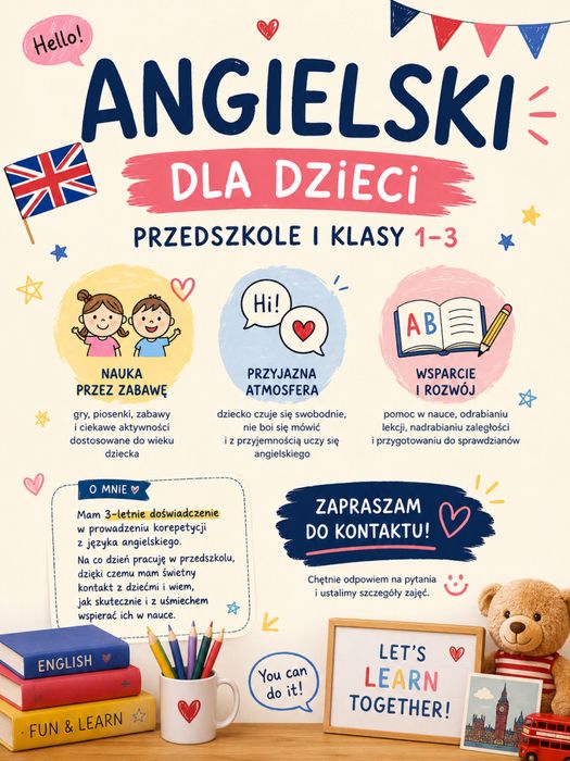 Angielski dla dzieci. Nauka przez zabawę