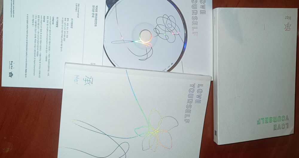 альбом BTS Love Yourself Her + диск