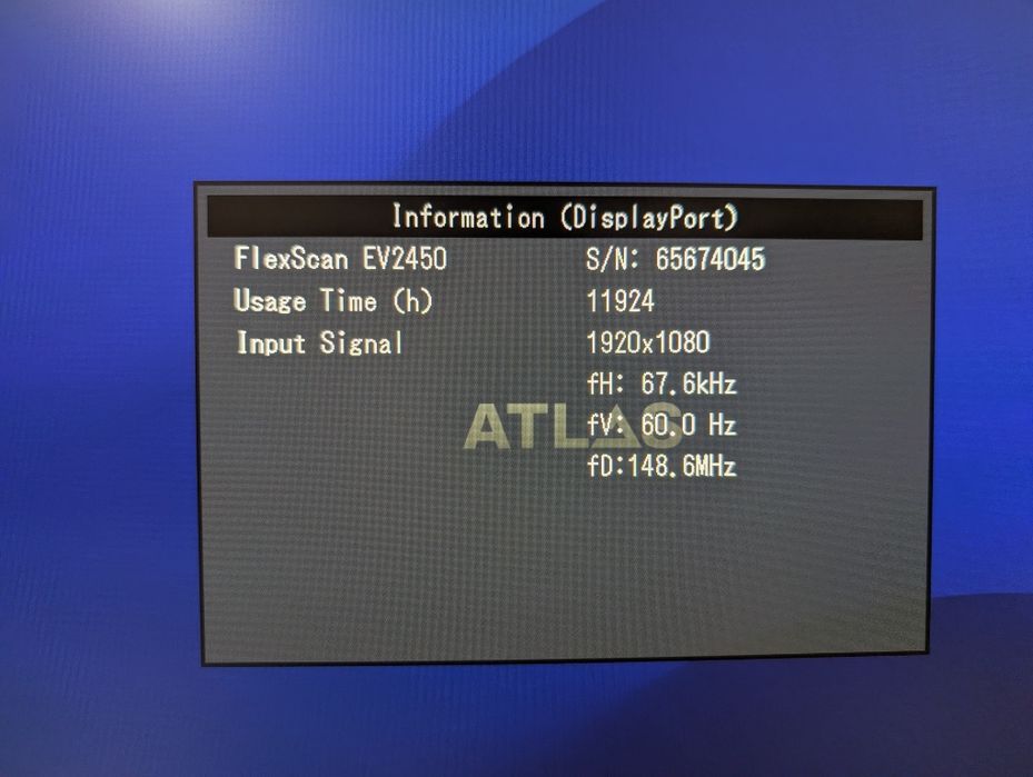 Monitor Eizo FlexScan EV2450