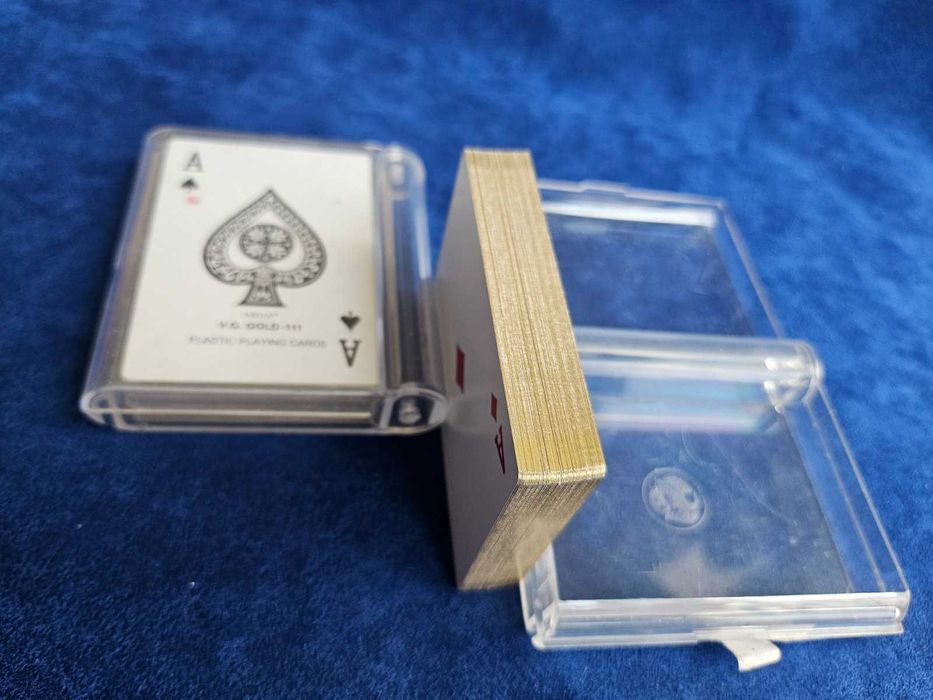 VEGAS POKER 777 GOLD КАРТЫ 2шт. нові карти пластикові проф. казіно