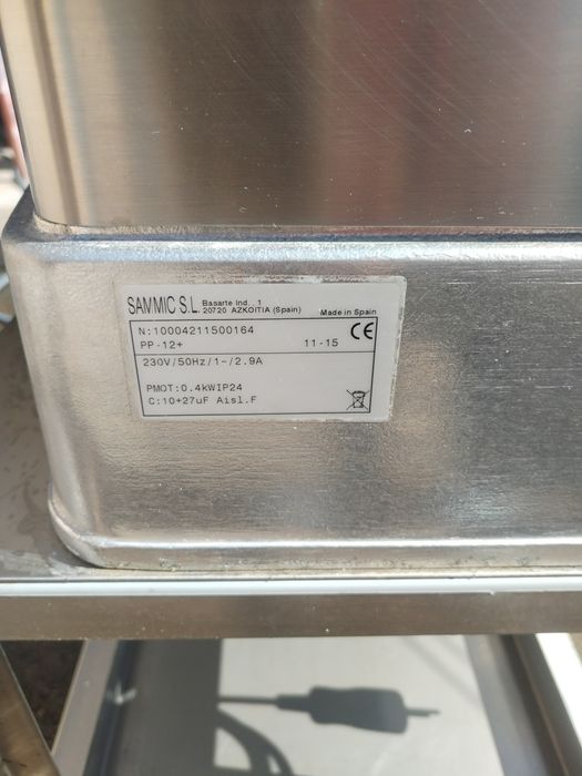 Descascador de batatas sammic