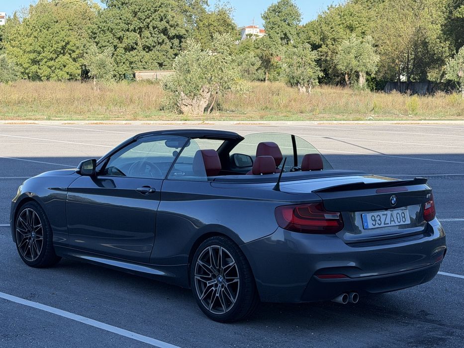 BMW 220d pack M 8hp Cabrio 2.0d 190cv COM APENAS 114 MIL QUILÓMETROS