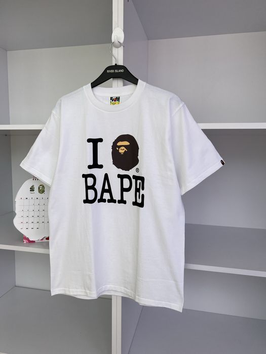 Футболка Bape I LOVE BAPE TEE Оригінал