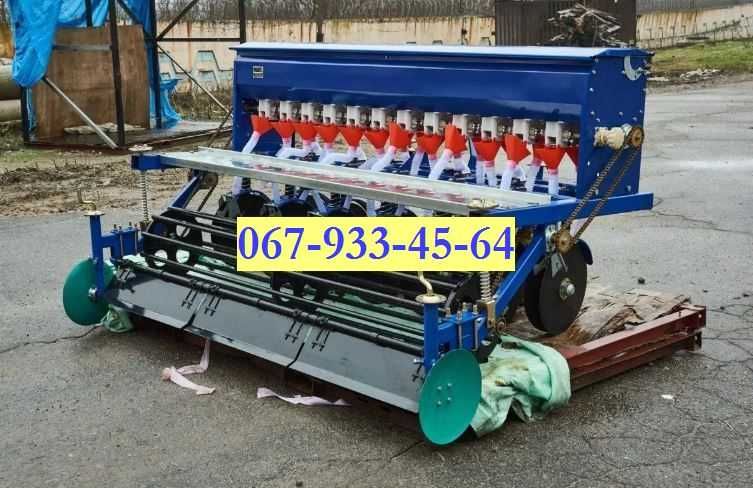 Дисковая Зерновая сеялка - ширина захвата 2.1 м на 14 рядов (СЗ, ЗАРЯ)
