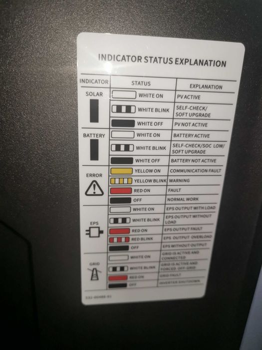 Inversor de rede híbrido Solplanet  4000W com backup 5000VA, 2MPPT