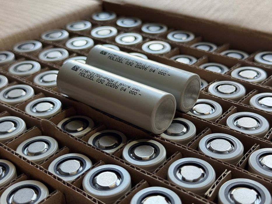 Акумулятори 21700 Molicel P42A 4200 mAh 45А Li-ion - високострумові, нові