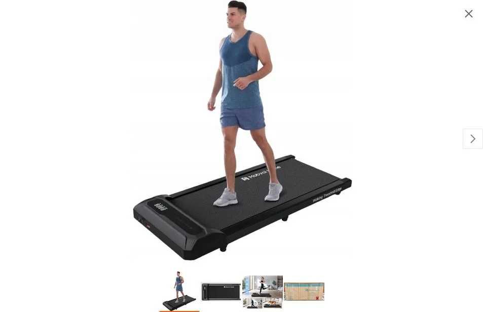 Zrób formę na lato! Bieżnia do chodzenia i biegania Mobvoi TM10 EDGE Slim Treadmill - Idealna do Biura i Domu, do 6km/h, głośnik, 120kg