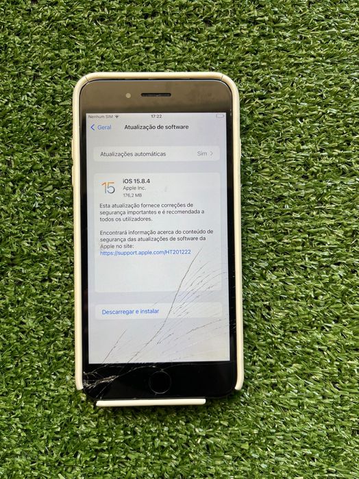 iPhone 7 Plus - Visor arranhado