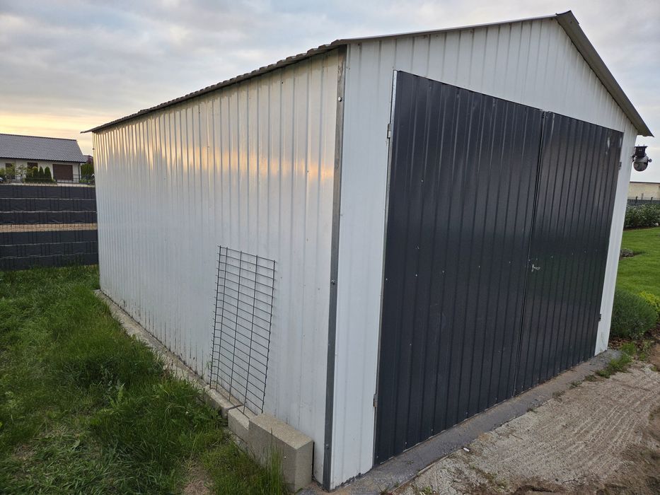 Garaż blaszany 5m x 3.5m
