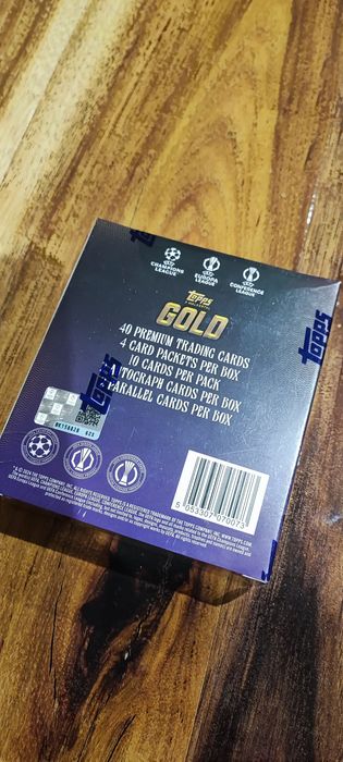 Topps Gold hobby box