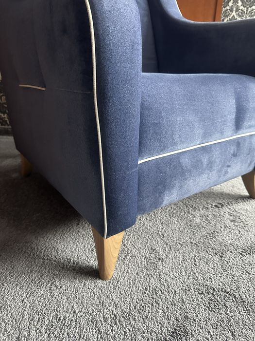 Master fotel uszak + puf tkanina pet friendly