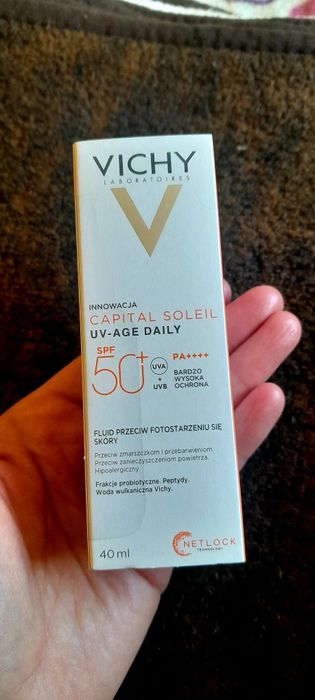 Fluid z SPF 50 do twarzy marki Vichy