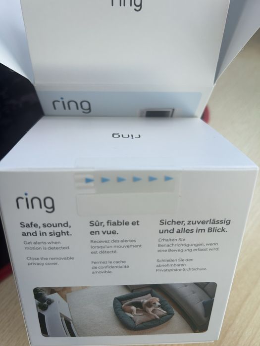 Câmara Ring – 2ª Geração | NOVA e SELADA