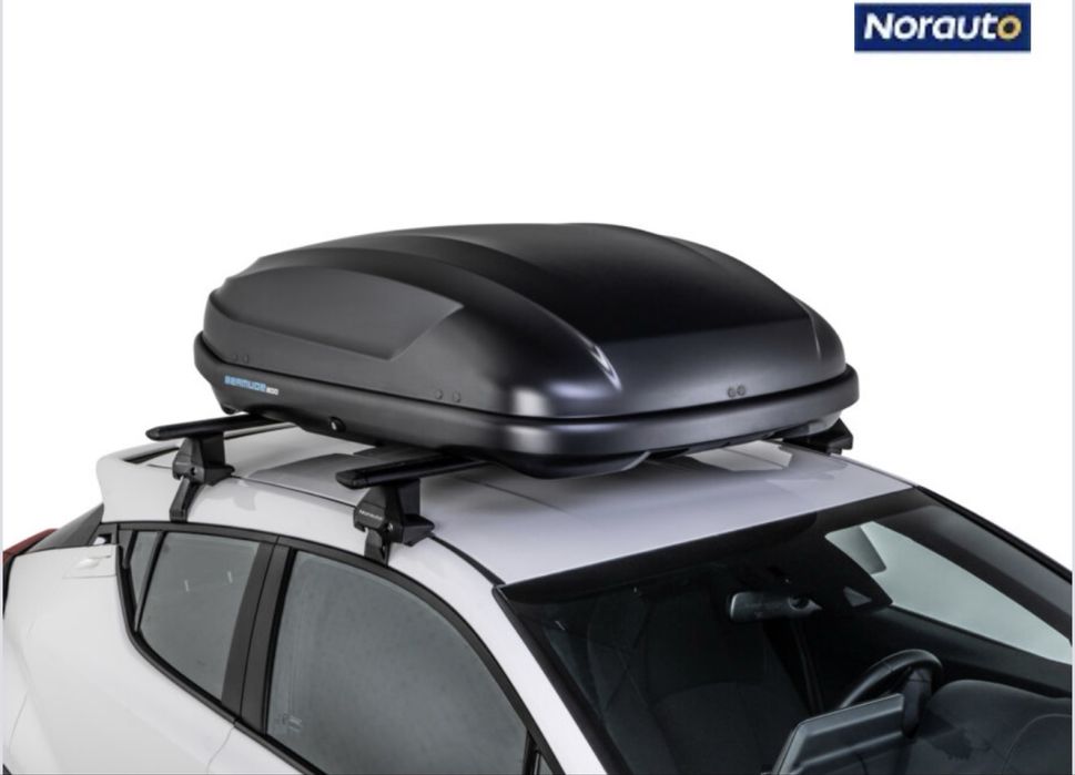 Mala de tejadilho NORAUTO Bermude 200 Preto + Barras