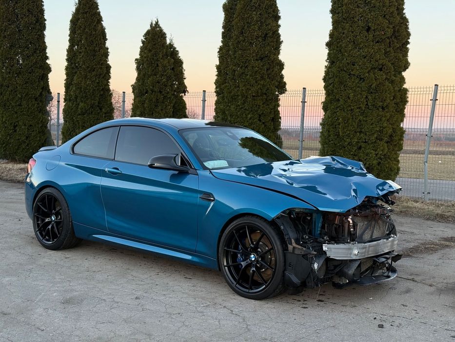 BMW M2 Wersja Europejska, niski przebieg, COMPETITION, pełna opcja