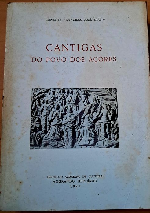 Livro - Cantigas do Povo dos Açores