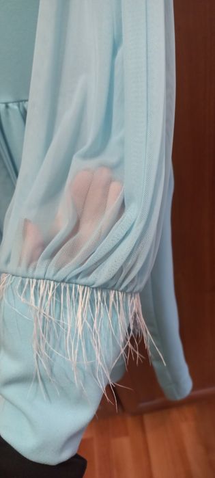 Ніжна блакитна сукня