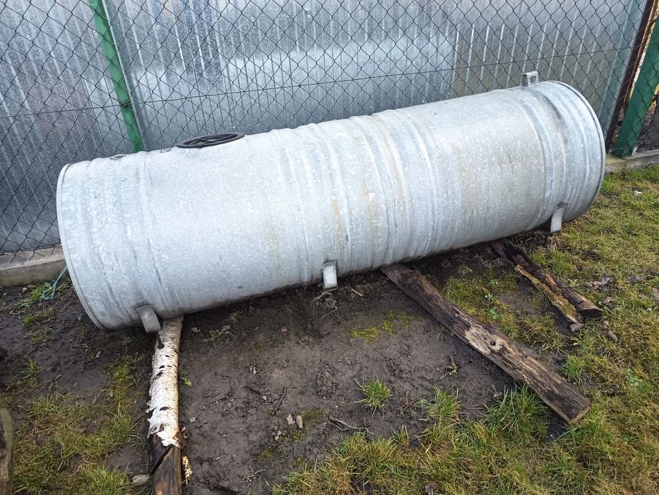 Beczka na wodę 600l ocynkowana