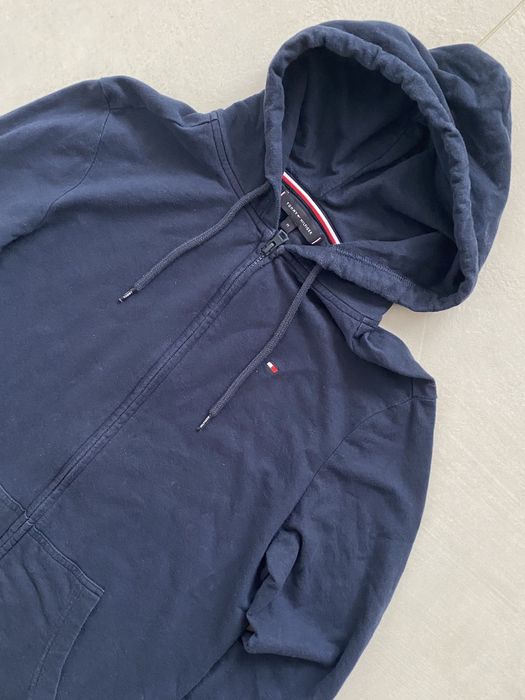 Tommy Hilfiger bluza męska kaptur kangurek M granatowa