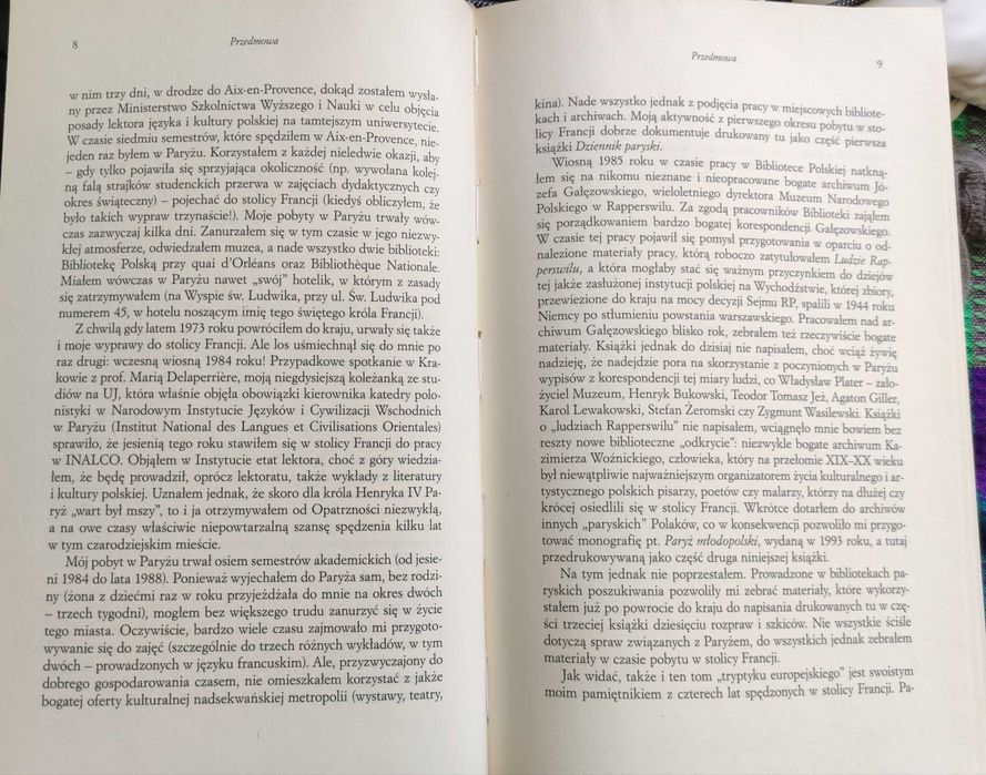 Mój Paryż - Franciszek Ziejka, twarda oprawa