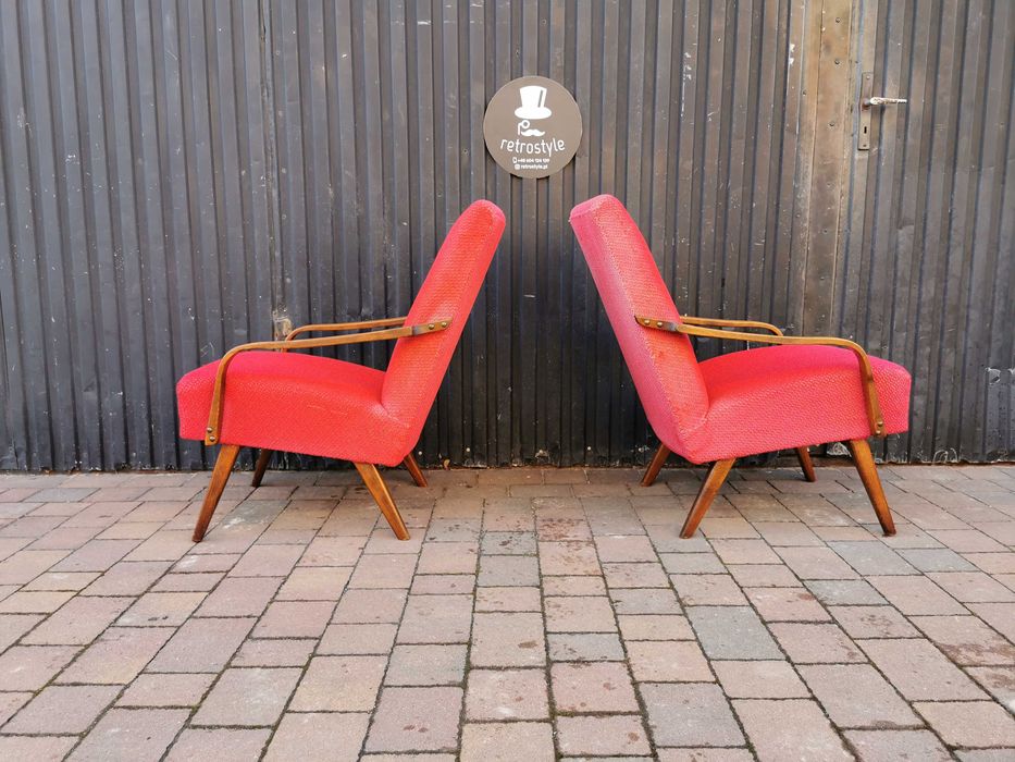 Fotel JITONA Czechosłowacja '60, PRL design, Vintage, RETRO