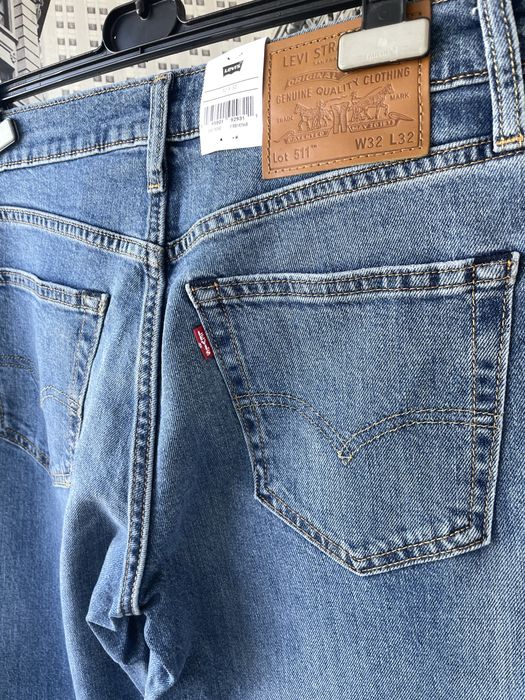 Джинси Levi’s 511 premium slim fit . Оригінал   33Wх32L