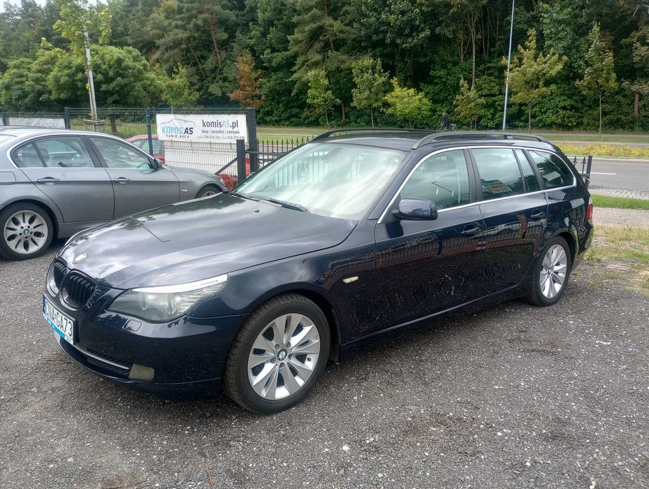 BMW 520d 177KM 2008r * sprawna klima dwa kpl kół zadbana * TORUŃ
