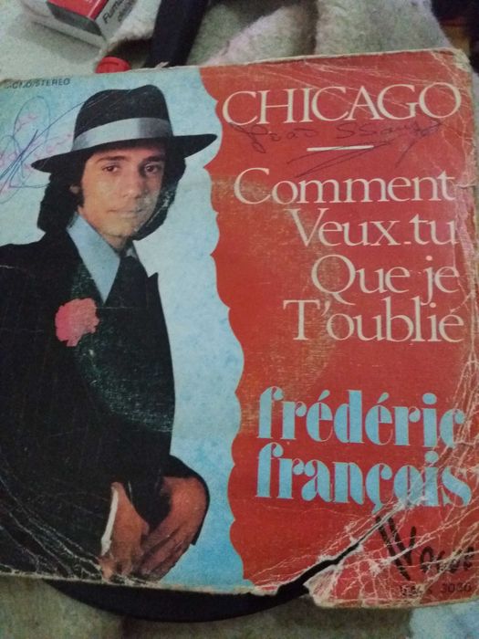 Disco de vinil antigo