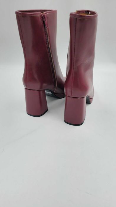 Damskie botki na obcasie  czerwone ANDRE  SONATA  R.41  AN6Y