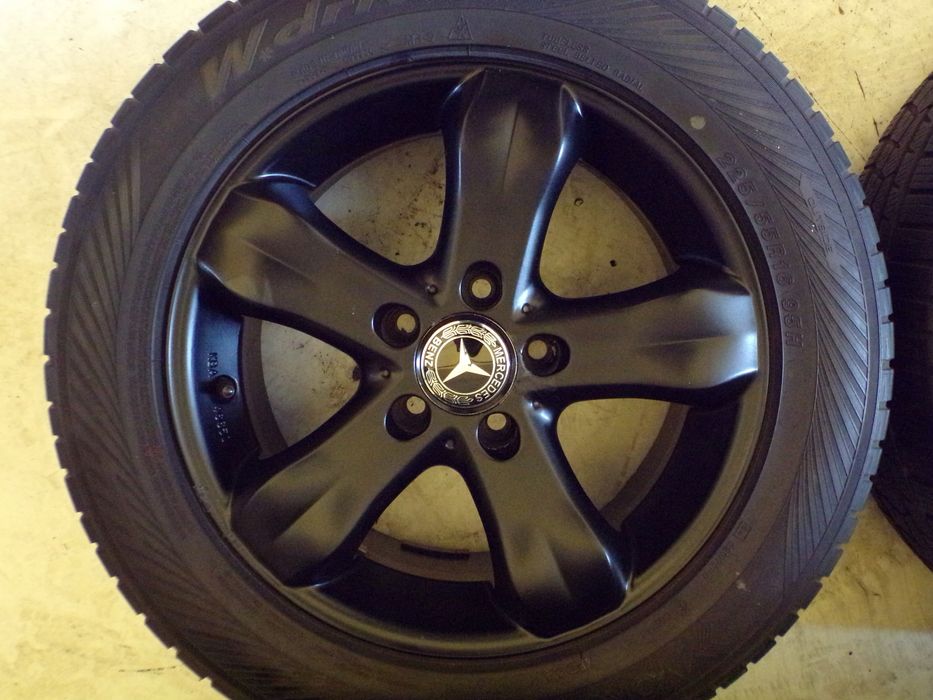 koła zimowe do audi vw mercedes a b c a205 16 5x112 et38