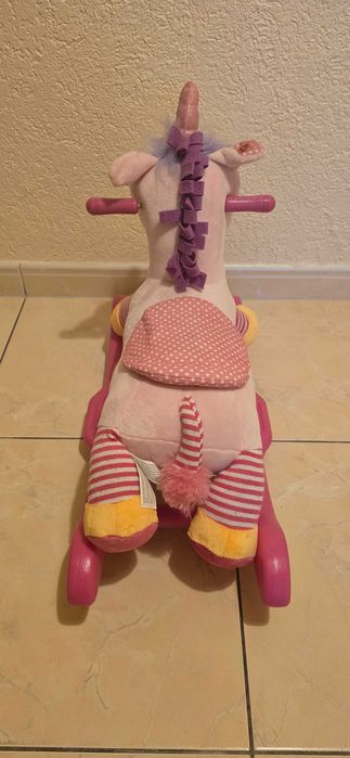 Cavalinho de baloico Rosa