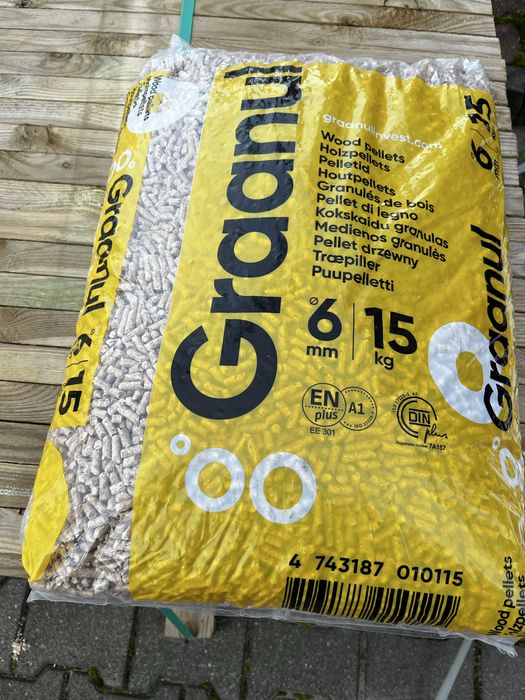 Pellet GRAANUL  certyfikowany wysokiej jakosci.