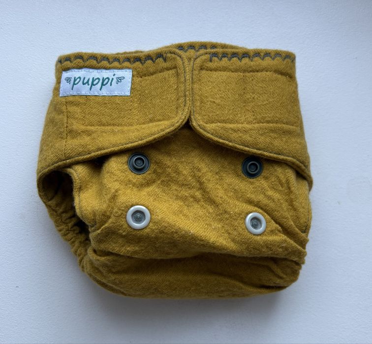Zestaw dwoch welnianych otulaczy Puppi