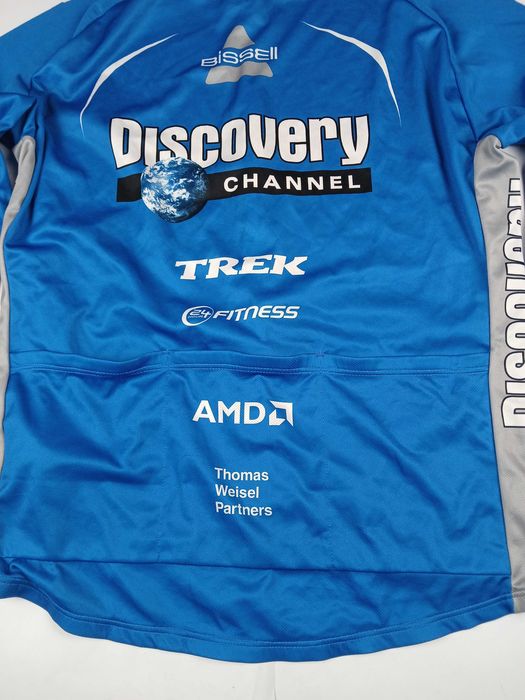 Koszulka sportowa kolarska Discovery Chanel Nike rozm : XXL