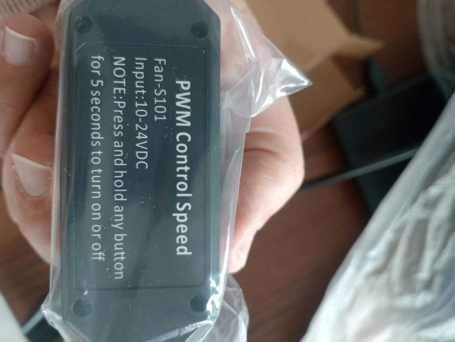 Exaustor/Ventoinha Extração 10" (25cm)–Mod. S-101–Controlo Velocidade