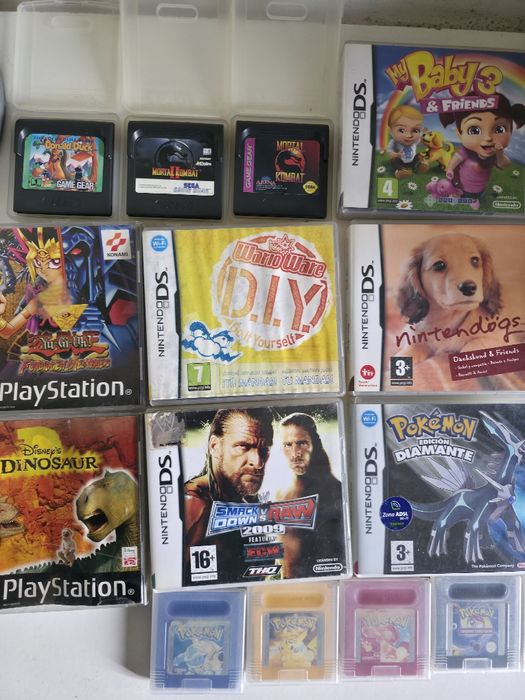 Jogos game boy / nintendo ds / ps1