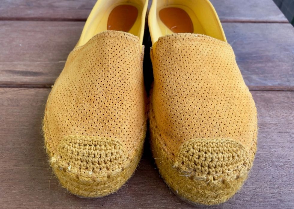 Żółte espadryle rozm. 37
