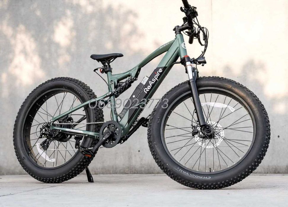 Електрофетбайк ReAspire FatBike 26"(Сток США!) (2026) — 48V 16Ah 750W