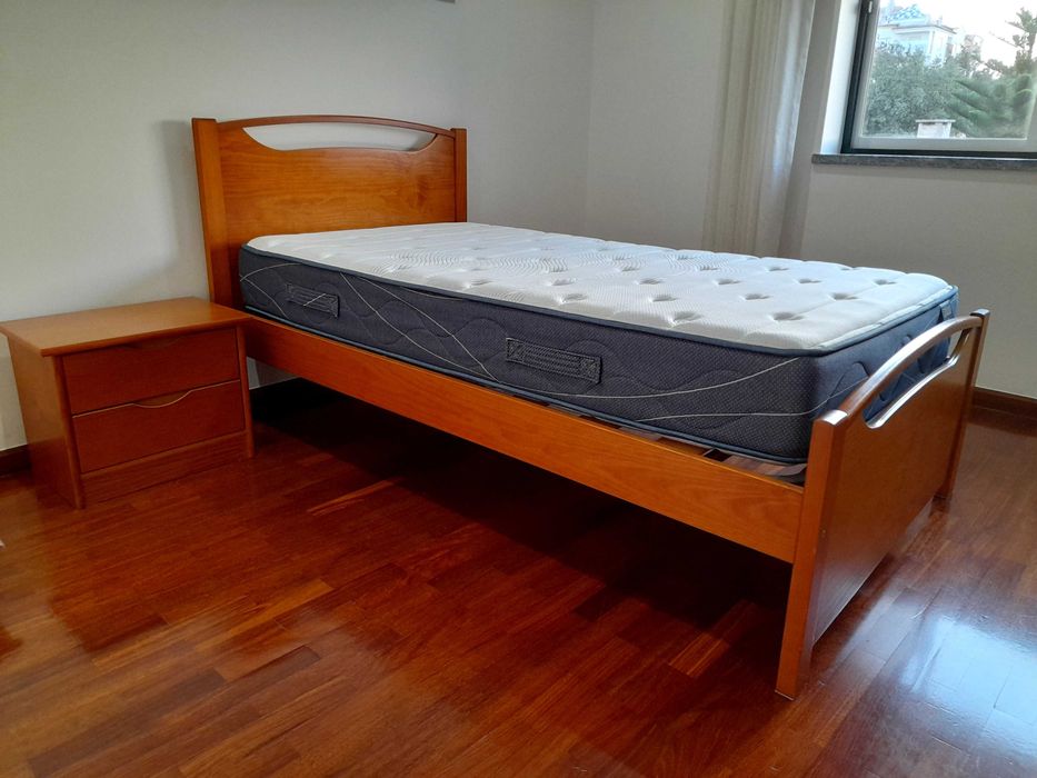 Mobília quarto completa criança em cerejeira maciça