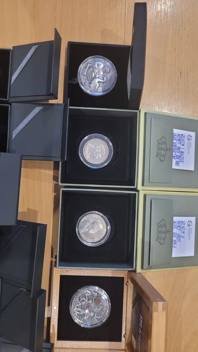 Zestaw monet.Kolekcja monet.